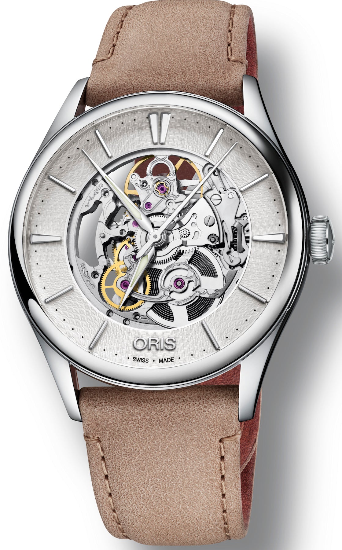 Oris Watch Artelier Skeleton 01 734 7721 4051-07 5 21 33FC Image 1