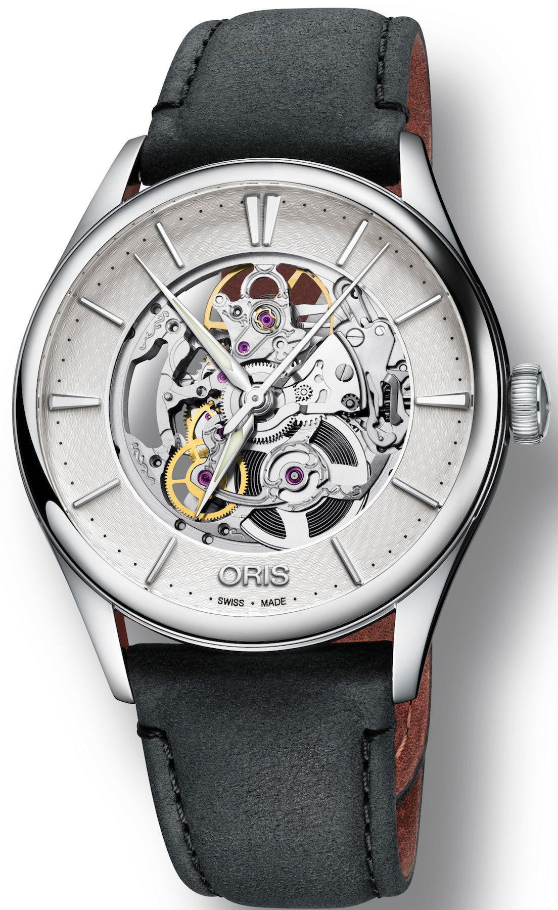 Oris Watch Artelier Skeleton 01 734 7721 4051-07 5 21 34FC Image 1