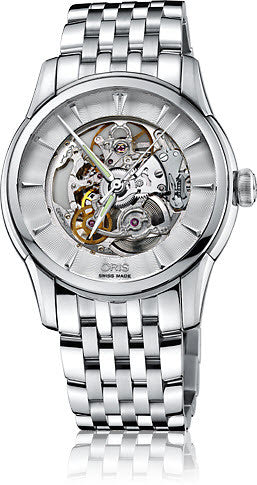 Oris Watch Artelier Skeleton Bracelet 01 734 7670 4051-07 8 21 77 Image 1