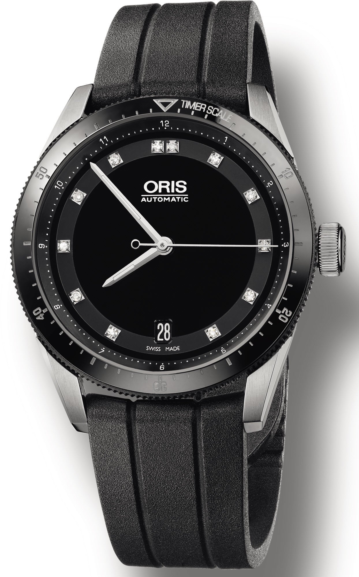 Oris Watch Artix GT Date Diamond Ceramic Rubber D 01 733 7671 4494-07 4 18 20FC Image 1