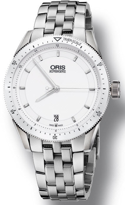 Oris Watch Artix GT Date White Bracelet D 01 733 7671 4156-07 8 18 85 Image 1