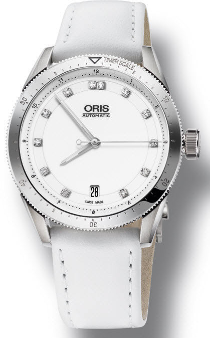 Oris Watch Artix GT Date White Ceramic Leather D 01 733 7671 4191-07 5 18 40FC Image 1