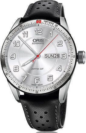Oris Watch Artix GT Day Date Leather 01 735 7662 4461-07 5 21 87FC Image 1