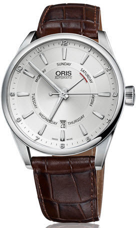Oris Watch Artix Pointer Day Date Leather 01 755 7691 4051-07 5 21 80FC Image 1