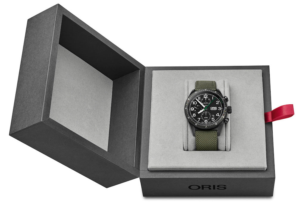 Oris Watch Big Crown Paradropper LT Stafel 7 Limited Edition 01 774 7661 7734-Set TS Image 3