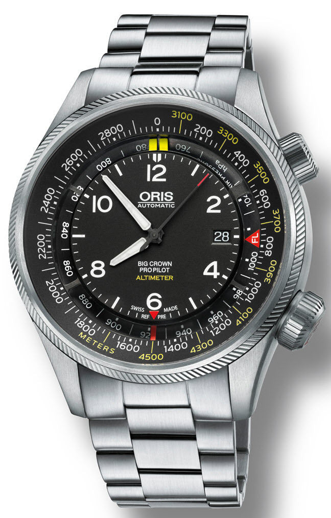 Oris Watch Big Crown ProPilot Altimeter Meters Bracelet 01 733 7705 4164-Set 8 23 19 Image 1