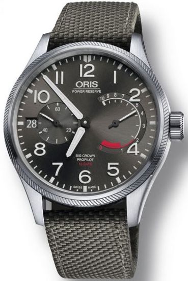 Oris Watch Big Crown ProPilot Caliber 111 Grey Textile 01 111 7711 4163-SET 5 22 17FC Image 1