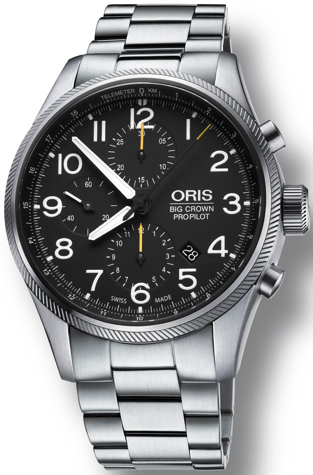Oris Watch Big Crown ProPilot Chronograph Bracelet 01 774 7699 4134-07 8 22 19 Image 1