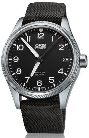 Oris Watch Big Crown ProPilot Date Black Textile D 01 751 7697 4164-07 5 20 15FC Image 1