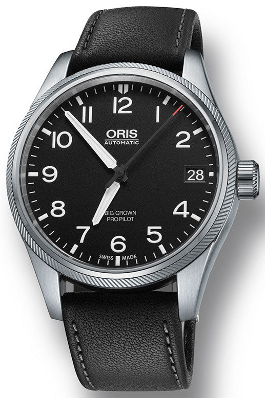 Oris Watch Big Crown ProPilot Date Leather 01 751 7697 4164-07 5 20 19FC Image 1