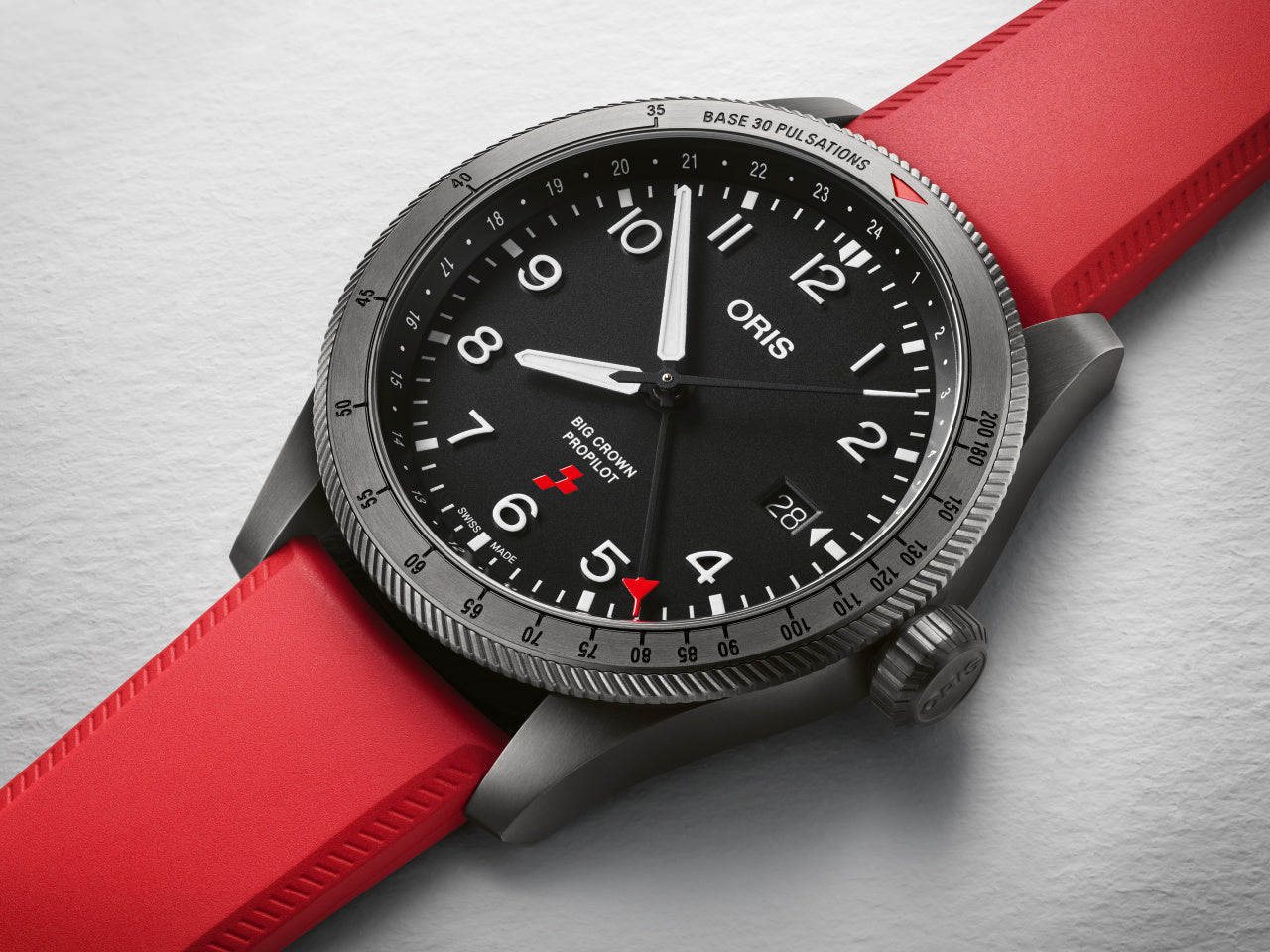 Oris Watch Big Crown ProPilot Rega Fleet Airbus Helicopters H145 HB-ZQN Limited Edition 01 798 7773 4284 HB-ZQN-Set Image 4