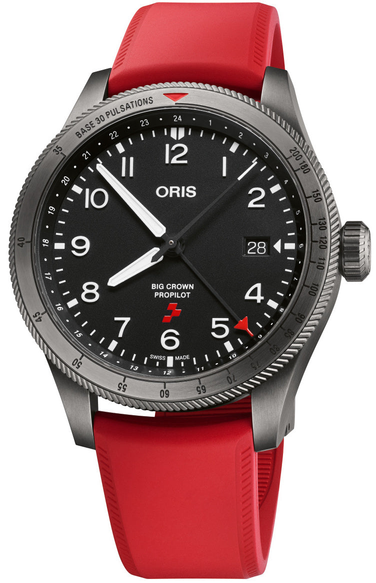 Oris Watch Big Crown ProPilot Rega Fleet Bombardier Challenger 650 HB-JWB Limited Edition 01 798 7773 4284 HB-JWB-Set Image 2