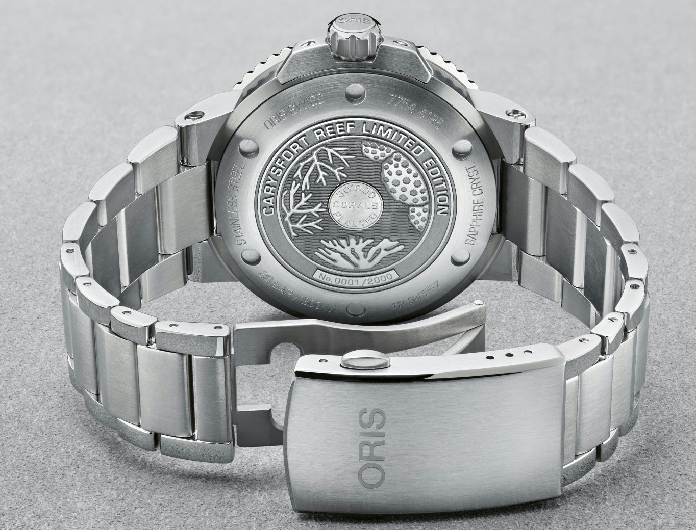 Oris Watch Carysfort Reef Bracelet Limited Edition D 01 798 7754 4185-8 24 05PEB Image 2