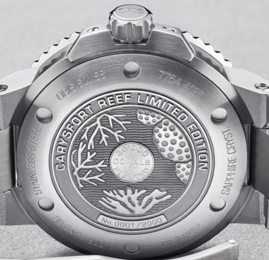 Oris Watch Carysfort Reef Rubber Limited Edition 01 798 7754 4185-Set RS Image 2