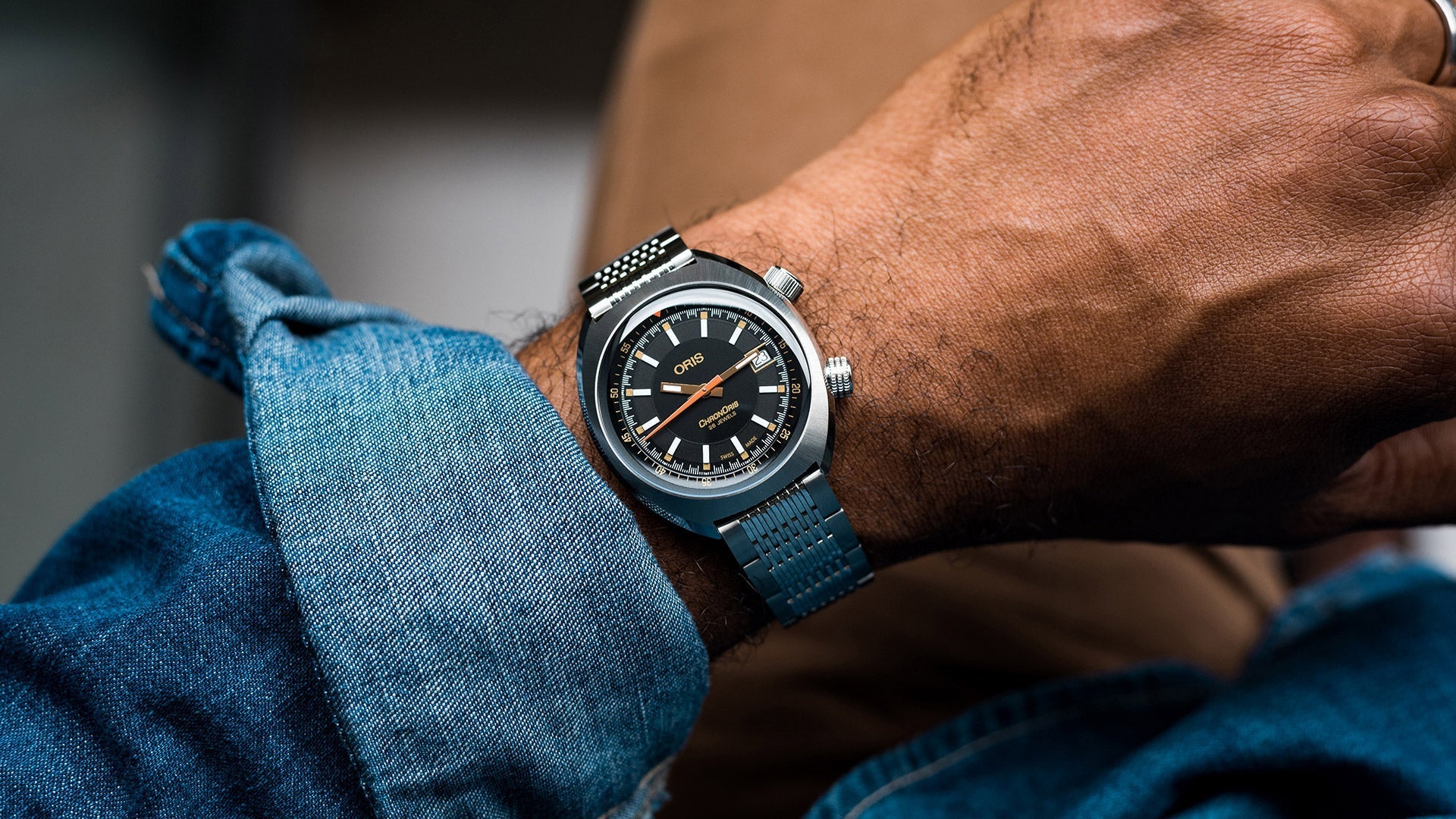 Oris Watch Chronoris Movember Edition Bracelet 01 733 7737 4034-Set MB Image 5