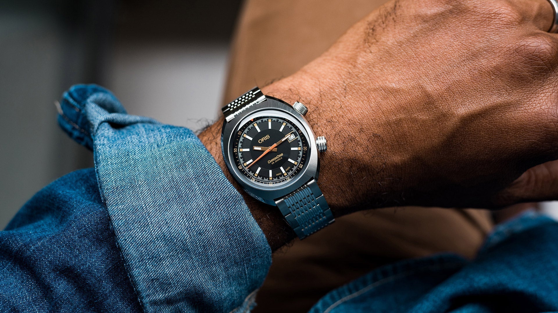 Oris Watch Chronoris Movember Edition Bracelet 01 733 7737 4034-Set MB Image 5