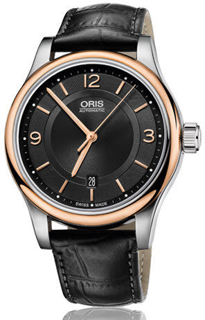 Oris Watch Classic Date Leather 01 733 7594 4334-07 5 20 11 Image 1
