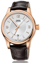 Oris Watch Classic Date Rose Gold PVD Leather 01 733 7594 4831-07 6 20 12 Image 1
