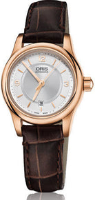 Oris Watch Classic Lady Date Rose Gold PVD Leather 01 561 7650 4831-07 6 14 10 Image 1
