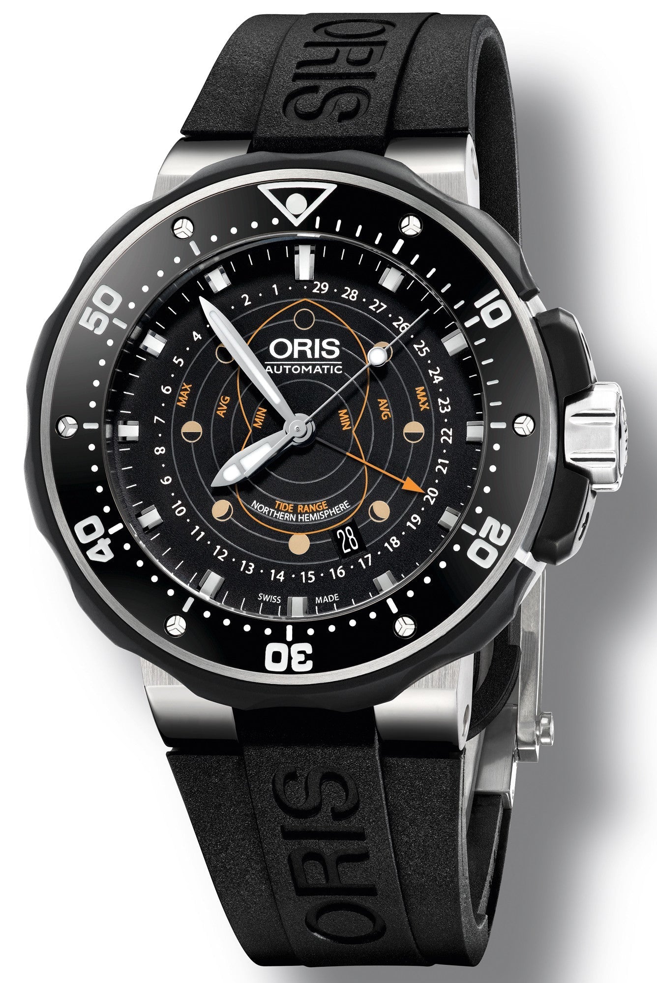 Oris Watch ProDiver Pointer Moon Southern Hemisphere Rubber 01 761 7682 7134-Set Image 1