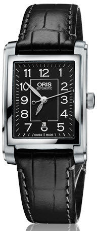 Oris Watch Rectangular Date Leather 01 561 7656 4034-07 5 17 71FC Image 1