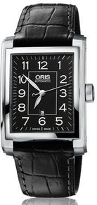 Oris Watch Rectangular Date Leather 01 561 7657 4034-07 5 21 71FC Image 1
