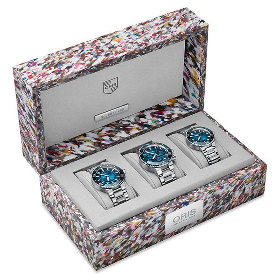 Oris Watch Save The Ocean Trilogy Of Watches Set Limited Edition 01 771 7743 4185-Trilogy Set Image 1