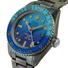 Out Of Order Bomba Blue Shaker Automatic GMT Ultra Distressed Watch OOO.001-25.BB.BAND Image 2
