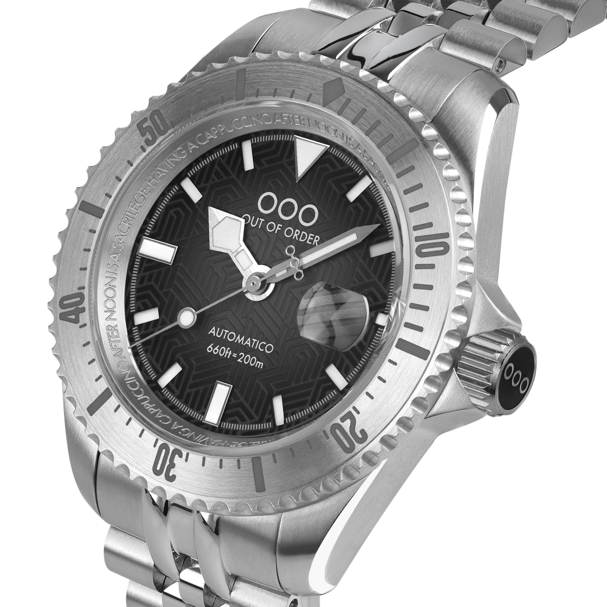 Out Of Order Diverissimo Azteco Dark Grey Watch OOO.001-32.NE Image 4