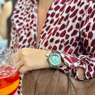Out Of Order Green Mother Of Pearl  Casanova Watch OOO.001-38.VE Image 6