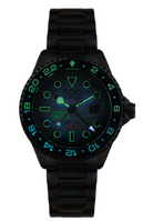 Out Of Order London GMT Ultra Distressed Steel Watch OOO.001-19.LO Image 4