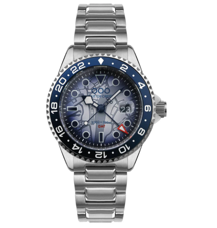 Out Of Order London GMT Ultra Watch OOO.001-19.LO.SS Image 1