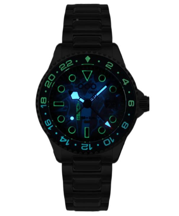 Out Of Order London GMT Ultra Watch OOO.001-19.LO.SS Image 4