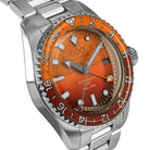 Out Of Order Negroni Shaker Orange Automatic GMT Steel Watch OOO.001-25.NE.BAND.SS Image 3