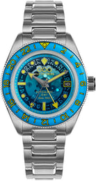 Out Of Order Shaker Angelo Azzuro Automatic GMT Limited Edition Watch OOO.001-25.AA.BAND.SS Image 1