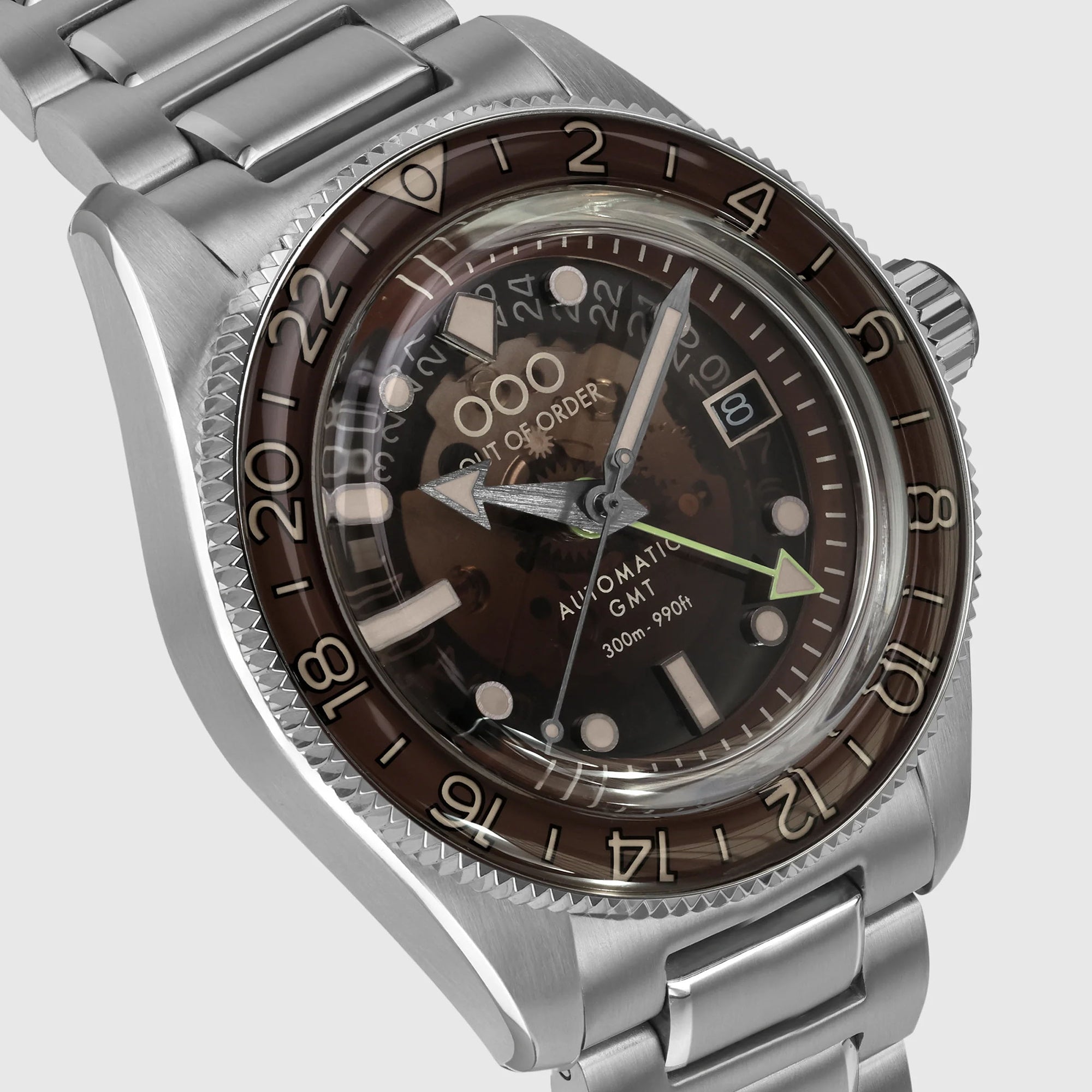 Out Of Order Shaker Cuba Libre Automatic GMT Limited Edition Watch OOO.001-25.CL.BAND.SS Image 3