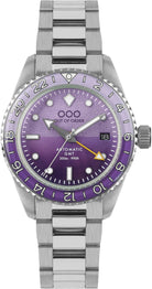 Out Of Order Shaker Dark Violet Automatic GMT Ultra Brushed Watch OOO.001-25.LA.BAND.SS Image 1