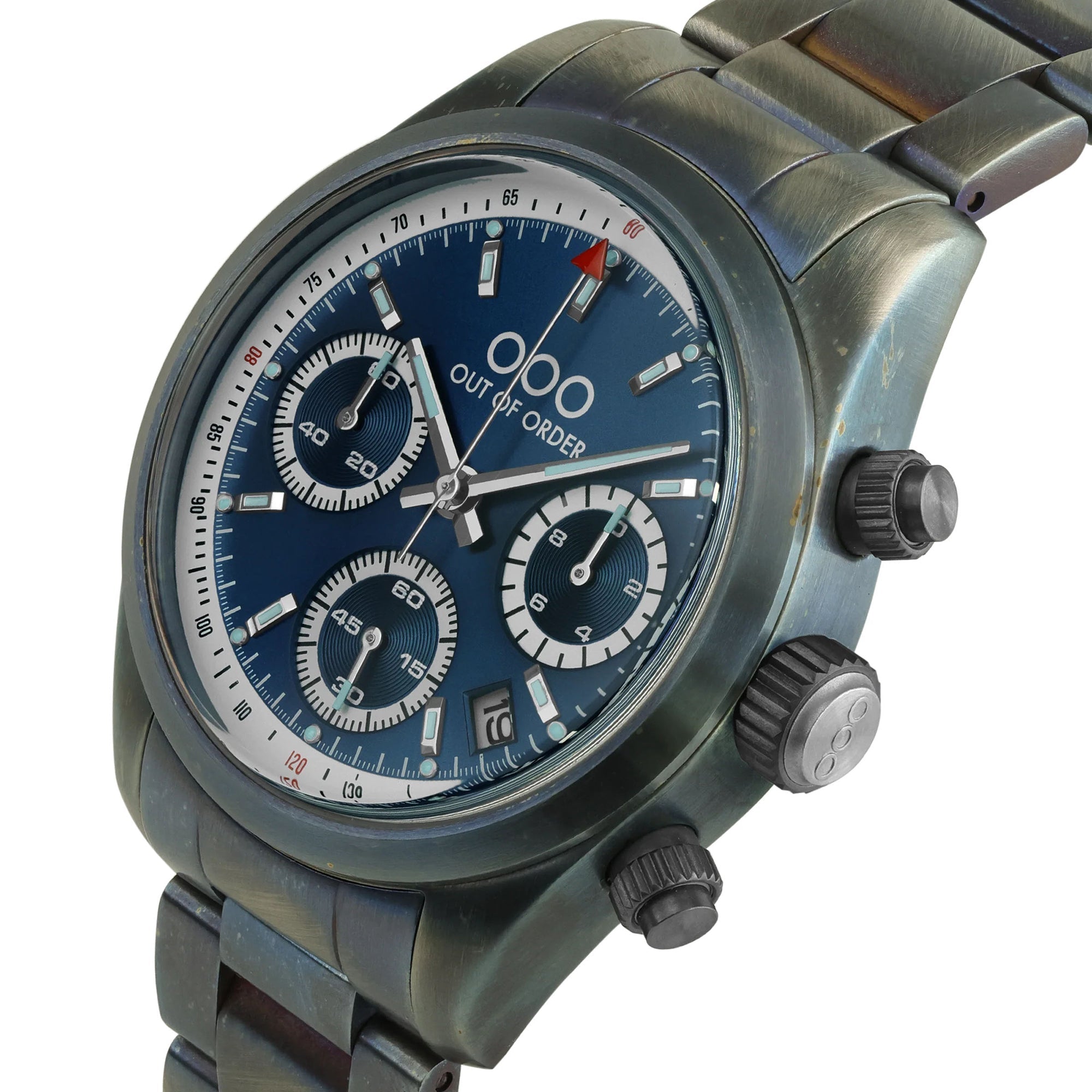 Out Of Order Sporty Cronografo Blue Watch OOO.001-23.BL.AC.SS Image 4