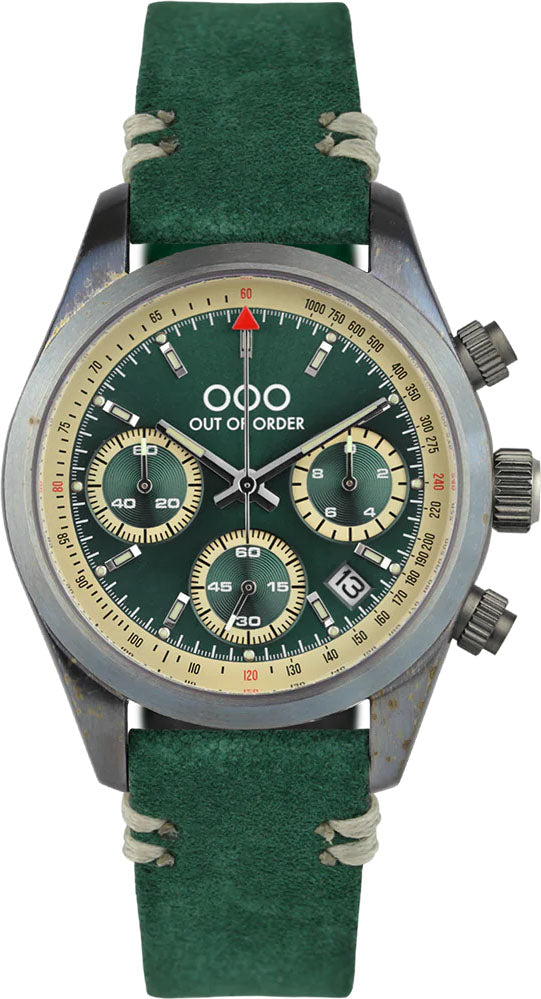 Out Of Order Sporty Cronografo Royal Green Watch OOO.001-23.VE.VE Image 1