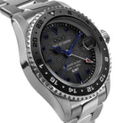 Out Of Order Swiss GMT Tokyo Shibuya Ultra Brushed Watch OOO.001-19.TS.SS Image 3