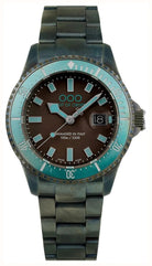 Out Of Order Turquoise And Brown Casanova Ultra Distressed Steel Watch OOO.001-27.TU.MS Image 1