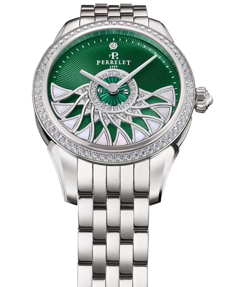 Perrelet Cleopatra Plume de Paon Diamond Watch Pre-Order A2072/4 Image 3