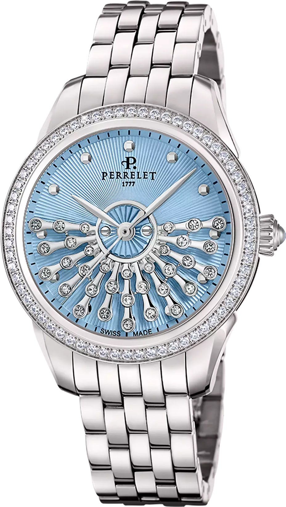 Perrelet Josephine Bleu de Saxe Diamond Watch Pre-Order A2072/B Image 1