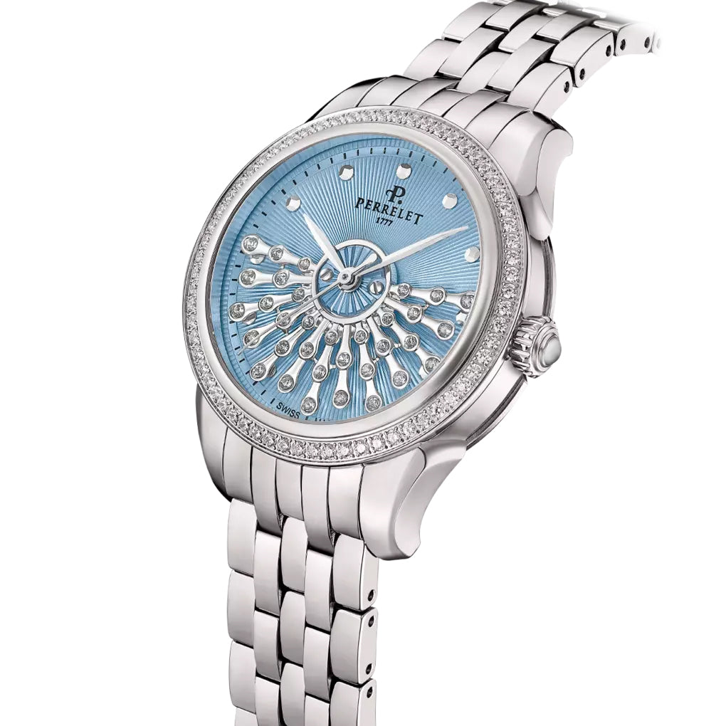 Perrelet Josephine Bleu de Saxe Diamond Watch Pre-Order A2072/B Image 2