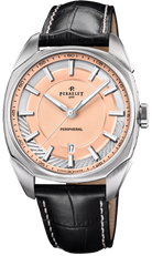 Perrelet LAB Peripheral 3 Hands & Date Salmon Watch A1100/6 Image 1