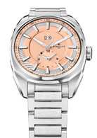 Perrelet LAB Peripheral Big Date Dual Time Salmon Bracelet Watch A1101/E Image 3