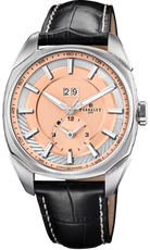 Perrelet LAB Peripheral Big Date Dual Time Salmon Watch A1101/6 Image 1