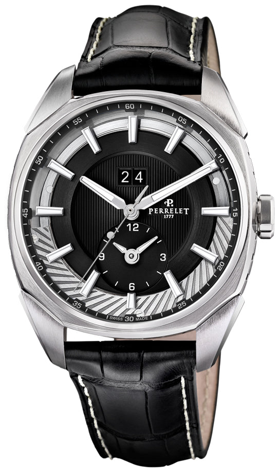 Perrelet LAB Peripheral Dual Time Big Date Watch A1101/3 Image 1