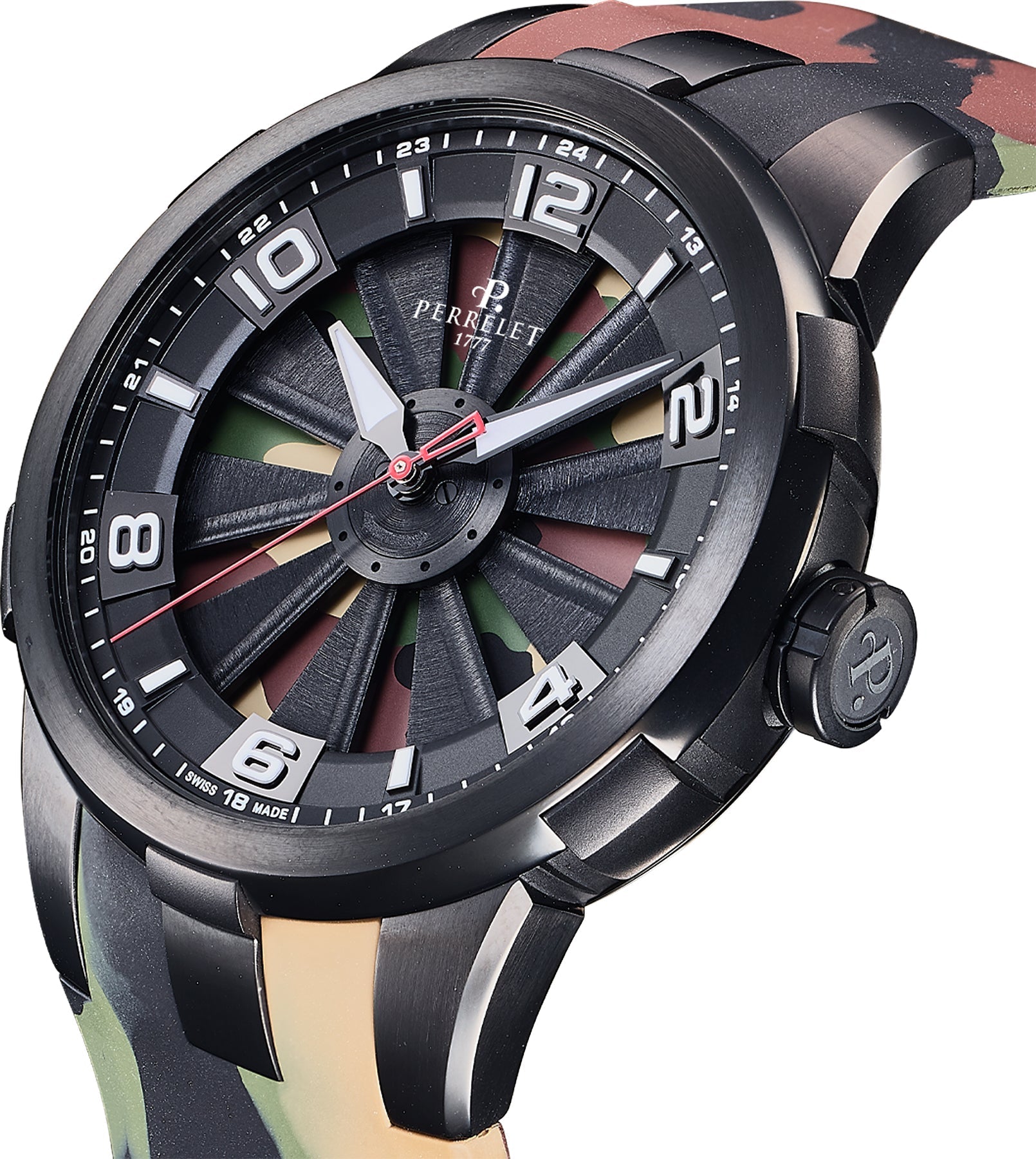 Perrelet Turbine Camo Limited Edition Watch A1400/1 Image 3