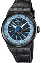 Perrelet Turbine Carbon Ice Blue Watch A4065/5 Image 1